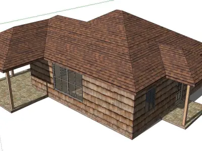Creative Design-Holiday Cabin-092 3D model