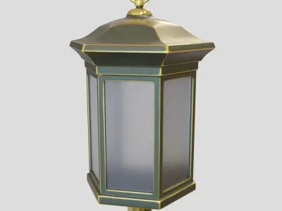 Lantern 3D model 4