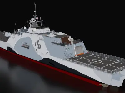  Littoral Combat Ship USS Freedom LCS-1 