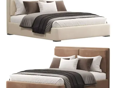 bed k2 by delavega 3D model