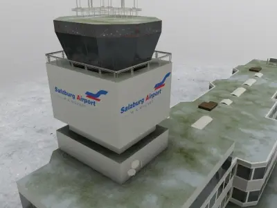 LOWS Control Point  Low-poly 3D model