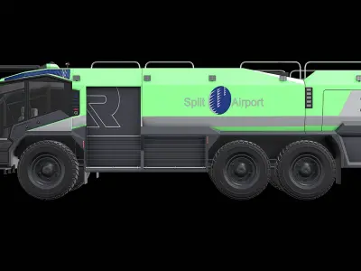  Rosenbauer Panther 6x6 Airport Firetruck - Green 