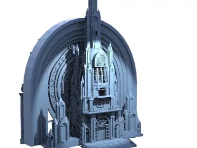 Imperial City Tower Halls 5  3D model