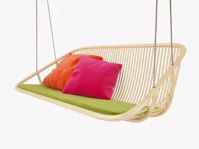 Paola Lenti Swing Hanging Chair 3D model