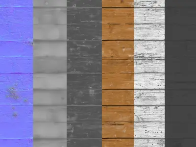 Wood material  Painted boards 02 Texture