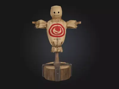 Target Dummy  Practice Makes Perfect 3D model