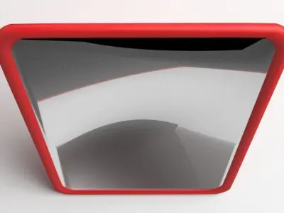 Desktop Mirror 3D model