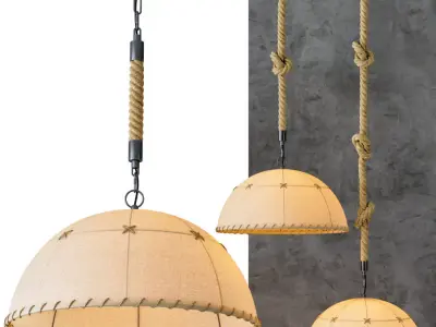 Chandelier Old Chad 2 3D model