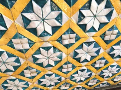 Old Wall Tiles  Low-poly 3D model