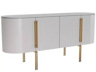 Chest Of Drawers Blush 3D model