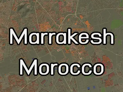Morocco - city and urban 3D Model Pack