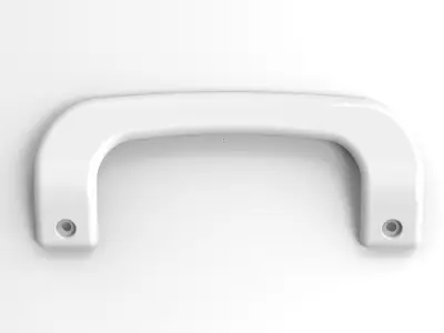 Tirador puerta nevera Refrigerator door handle 3D print model