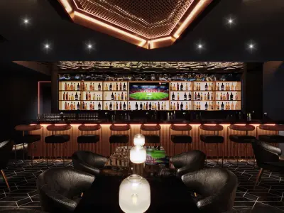 night club  interior 3D model