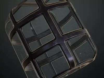 Glass Window PBR Seamless Texture