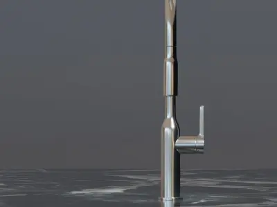 CERA KW0261002R Kitchen Tap 3D model