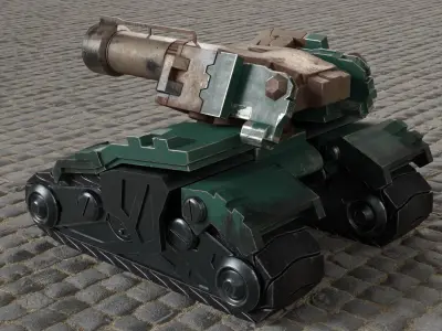 Overwatch - Bastion Tank 3D model