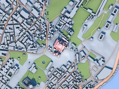 Hagia Sophia Grand Mosque in Istanbul Turkey  3D model