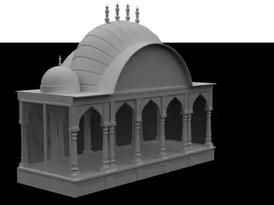 Indian Structure 3D model