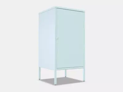 HALLAN Storage combination with doors 9 Low-poly 3D model