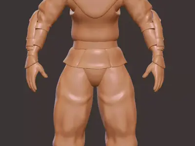 Ninja witch clan foot TMNT Free low-poly 3D model