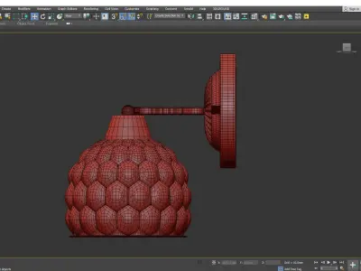 Malina Arte Lamp Low-poly 3D model