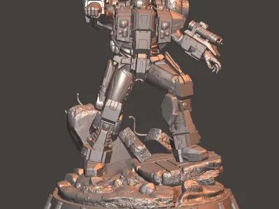 Robotech Cyclone 3D print model