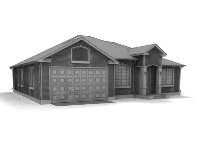  Hi-poly cottages mega pack 