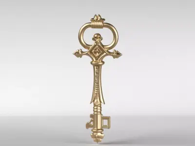 A Key 3D print model