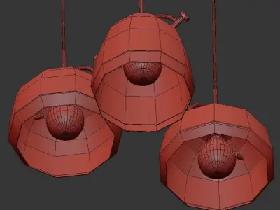 PULL CHANDELIER  3D model