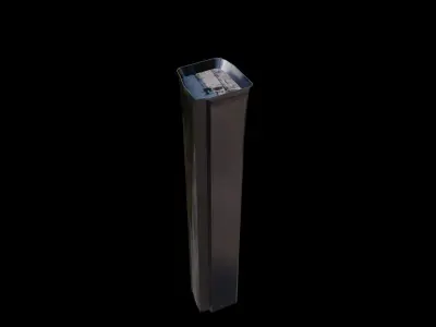 111 Murray Street - NYC Low-poly 3D model