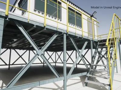  Industrial Objects - Game Assets 