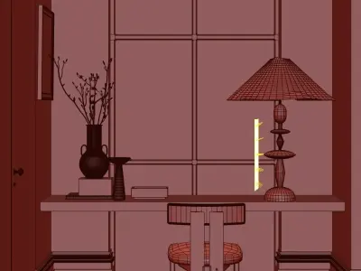 Athena Calderone room 3D model