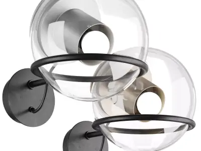 Globe wall lamp 3D model