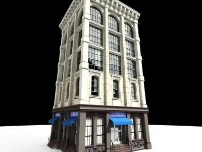 NYC Buildings Collection 3D Model Pack