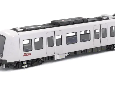 Hitachi Rail Driverless Metro Copenhagen 3D model