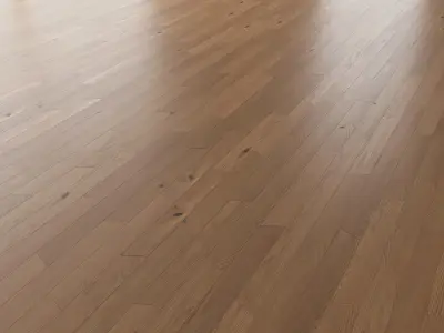 Parquet Oak Nut Brushed set 7 3D model