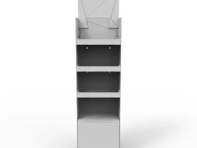 Point of Sale Cardboard Display Stand Texture