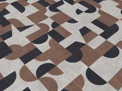 Tile Mutina Puzzle n2 3D model