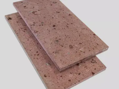 Seamless Beige Concrete Slab PBR Texture  Texture