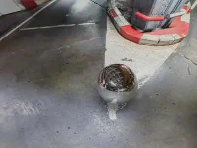 HDRI 022  Underground Parking Garage Texture