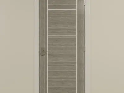 Vancouver Interior Door Set Low-poly 3D model