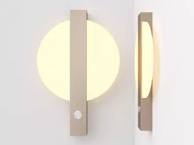 Carusref Wall Light 3D model