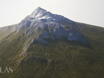 Atlas - Alpine Mountain 3D model