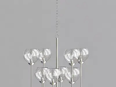 Elk chandelier 3D model purchase
