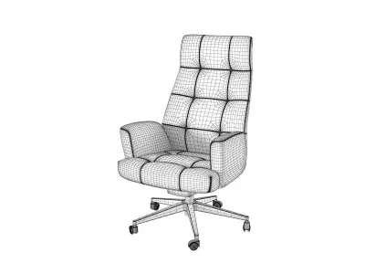 DS 257 Office Chair 3D model