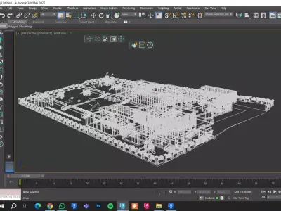 Kindergarten Nursery 3D model