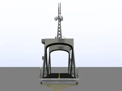 Utility Bridge 3D model