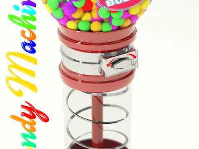 Candy Machine 3D model