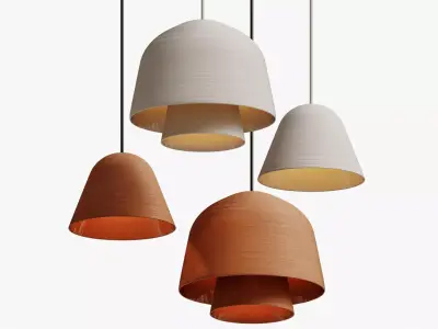 Okina pendant lamp 3D model
