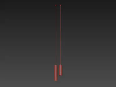 LIGHT FIXTURES HANGLAMP LUMINAIRE 3D model